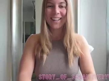 story_of_sarah from Chaturbate is Freechat