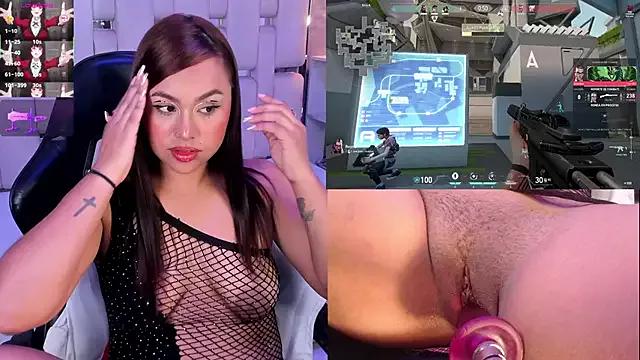 Check-out your craziest wishes with our pick of gaming cams models, featuring big knockers, round tails and tight twats.