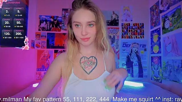 AliceMilman from StripChat is Freechat