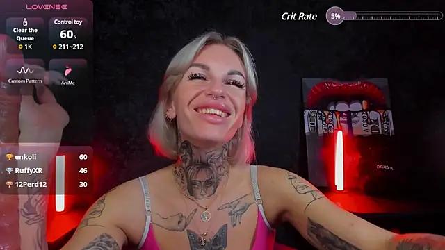 Check-out your craziest wishes with our pick of gaming cams models, featuring big knockers, round tails and tight twats.