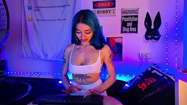 AriaVoss from StripChat is Freechat