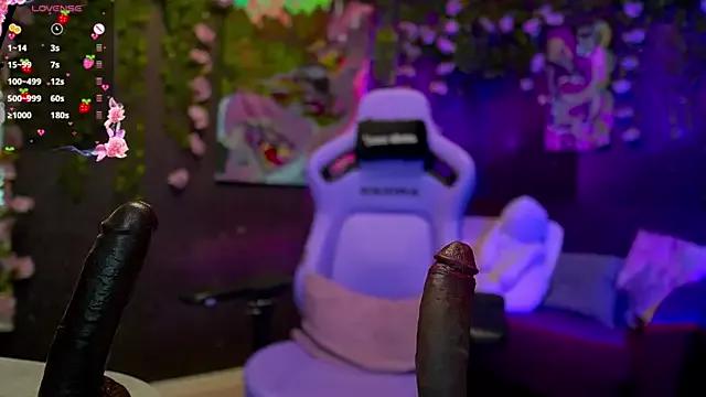 Check-out your craziest wishes with our pick of gaming cams models, featuring big knockers, round tails and tight twats.