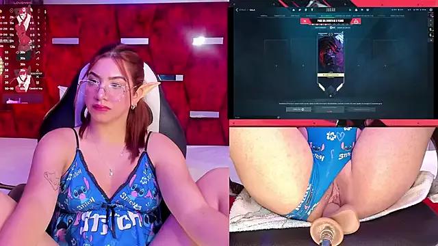 Check-out your craziest wishes with our pick of gaming cams models, featuring big knockers, round tails and tight twats.