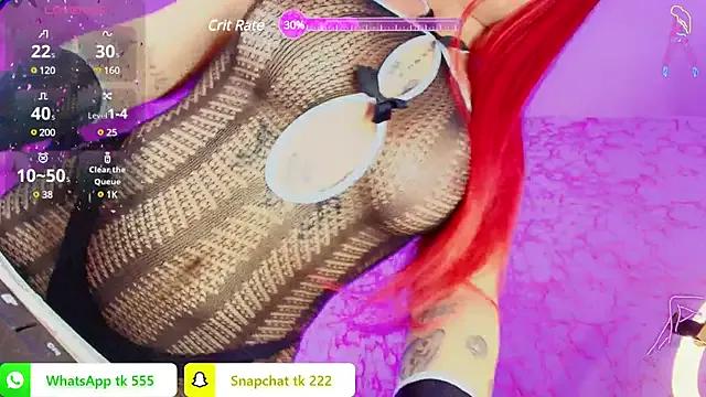 Check-out your craziest wishes with our pick of gaming cams models, featuring big knockers, round tails and tight twats.