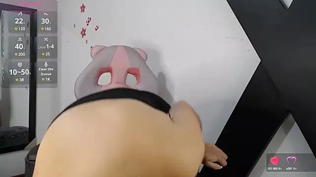 Check-out your craziest wishes with our pick of gaming cams models, featuring big knockers, round tails and tight twats.