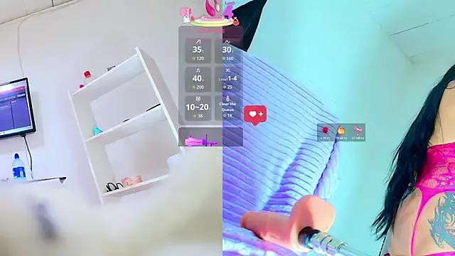 Check-out your craziest wishes with our pick of gaming cams models, featuring big knockers, round tails and tight twats.