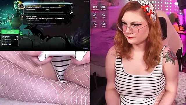 Check-out your craziest wishes with our pick of gaming cams models, featuring big knockers, round tails and tight twats.