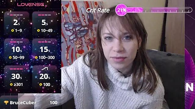 Check-out your craziest wishes with our pick of gaming cams models, featuring big knockers, round tails and tight twats.