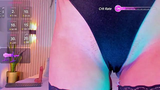 Check-out your craziest wishes with our pick of gaming cams models, featuring big knockers, round tails and tight twats.