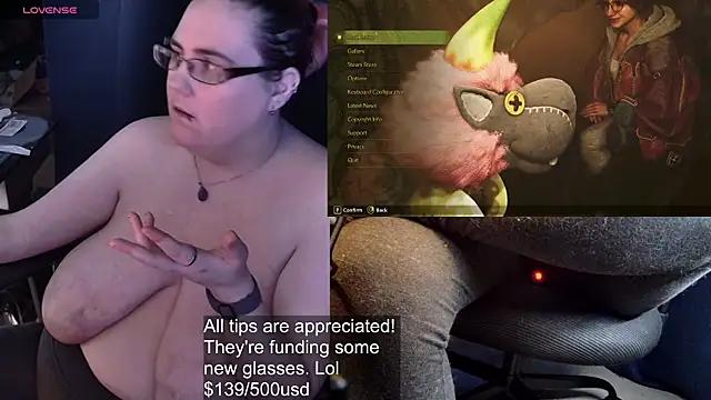 Check-out your craziest wishes with our pick of gaming cams models, featuring big knockers, round tails and tight twats.