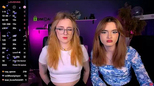 Check-out your craziest wishes with our pick of gaming cams models, featuring big knockers, round tails and tight twats.