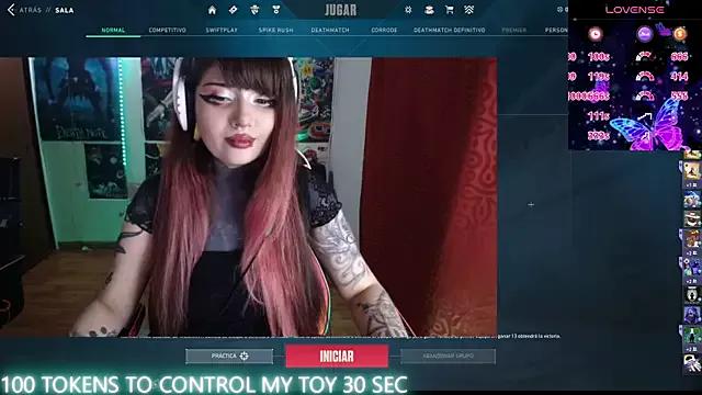 Check-out your craziest wishes with our pick of gaming cams models, featuring big knockers, round tails and tight twats.