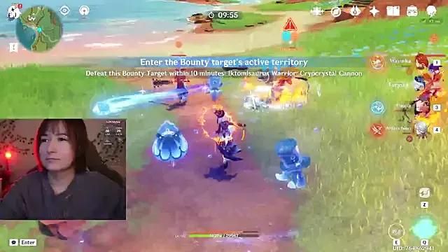 Check-out your craziest wishes with our pick of gaming cams models, featuring big knockers, round tails and tight twats.