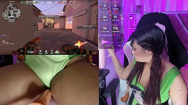 Check-out your craziest wishes with our pick of gaming cams models, featuring big knockers, round tails and tight twats.