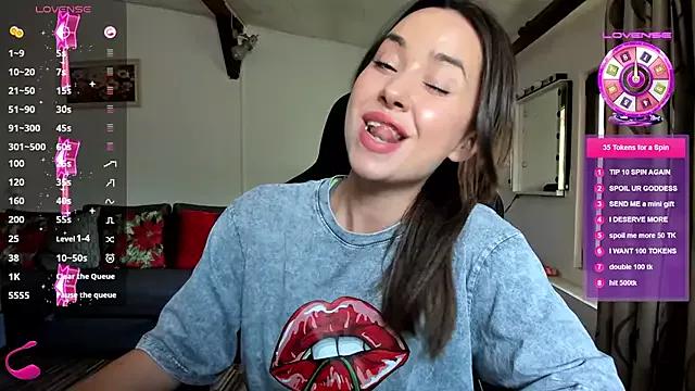 PlayfulGoddess from StripChat is Freechat
