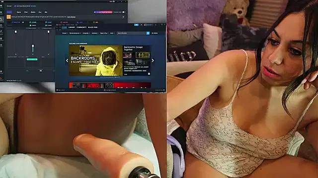 Check-out your craziest wishes with our pick of gaming cams models, featuring big knockers, round tails and tight twats.