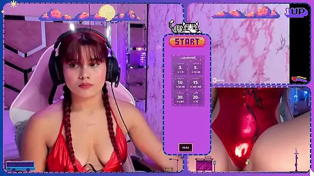 Check-out your craziest wishes with our pick of gaming cams models, featuring big knockers, round tails and tight twats.