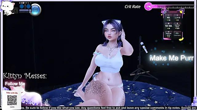 Check-out your craziest wishes with our pick of gaming cams models, featuring big knockers, round tails and tight twats.