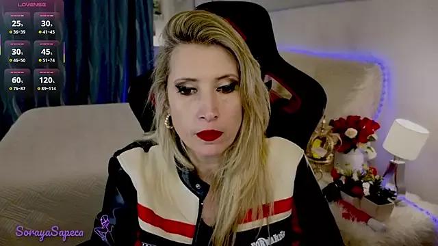 SorayaSapeca from StripChat is Freechat