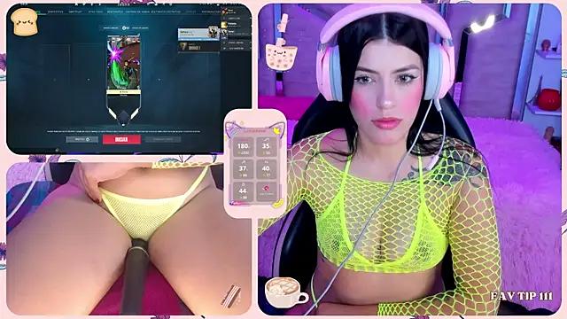 Check-out your craziest wishes with our pick of gaming cams models, featuring big knockers, round tails and tight twats.