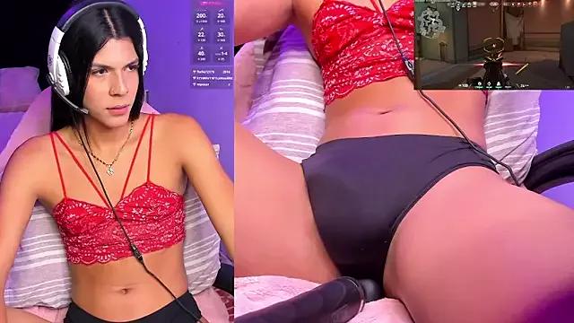 Check-out your craziest wishes with our pick of gaming cams models, featuring big knockers, round tails and tight twats.